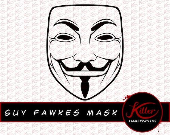 Detail Vendetta Mask Vector Nomer 45