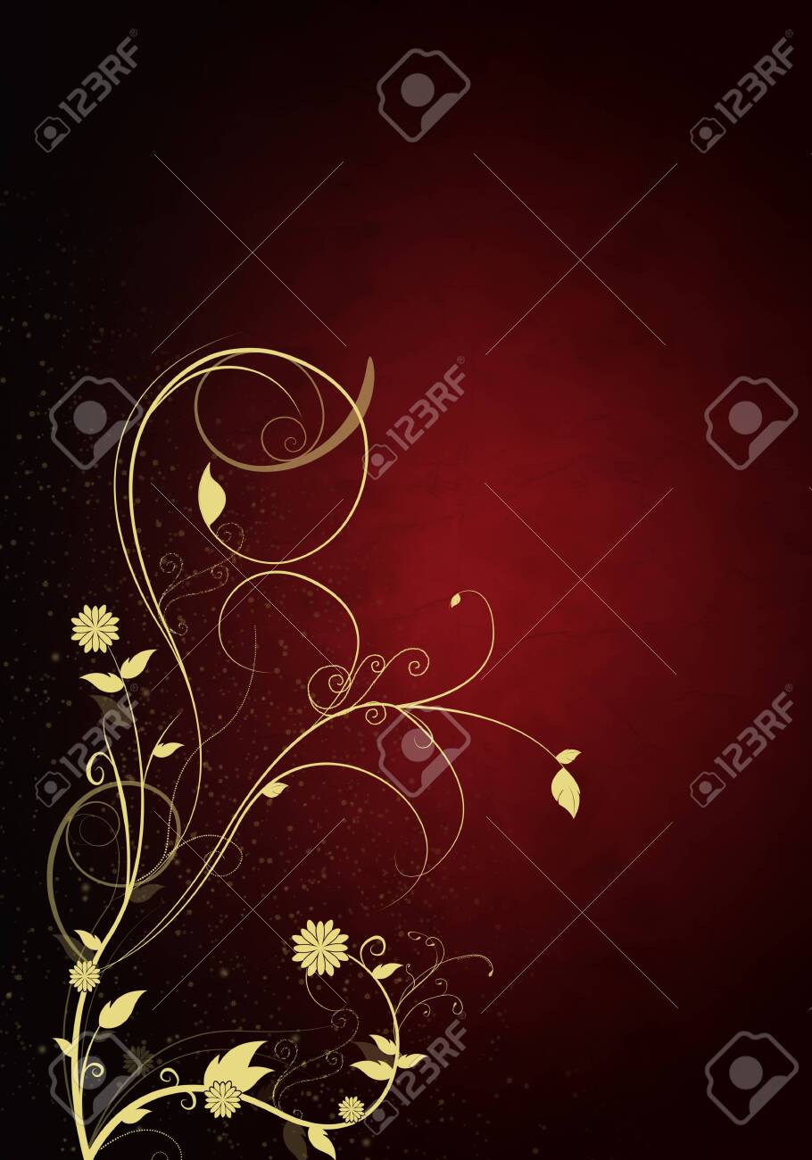 Detail Background Elegant Black Red Nomer 15
