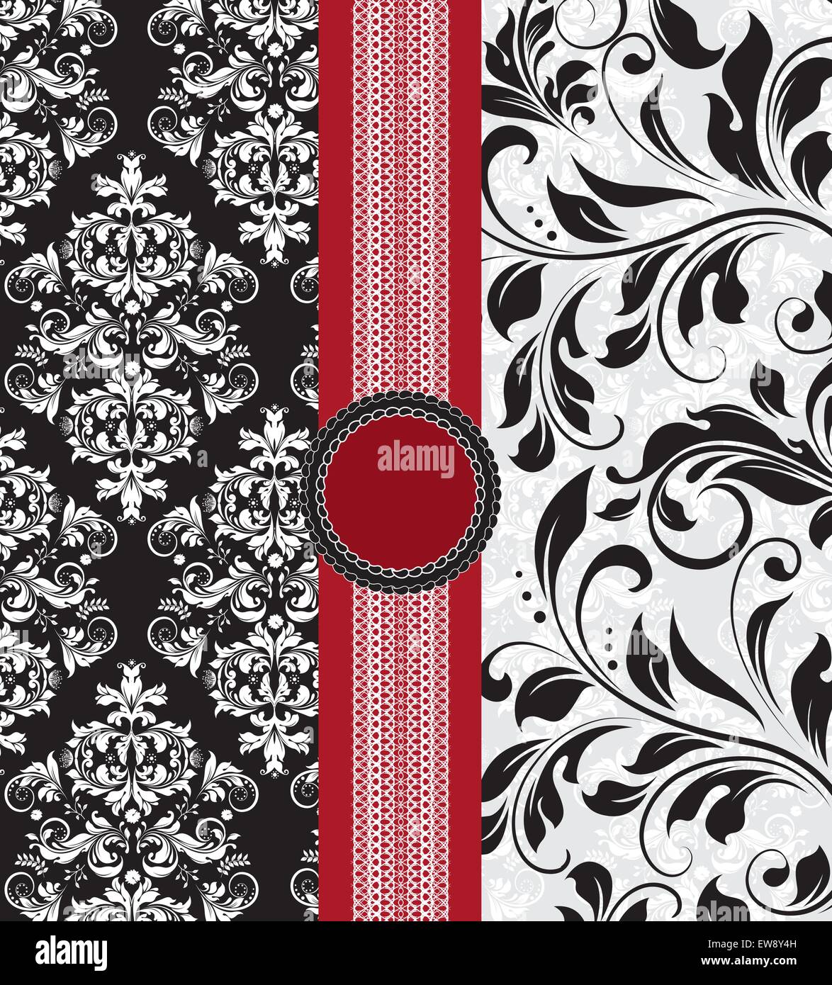 Detail Background Elegant Black Red Nomer 20
