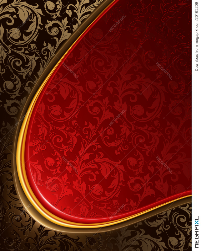 Detail Background Elegant Black Red Nomer 23