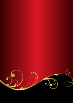 Detail Background Elegant Black Red Nomer 24