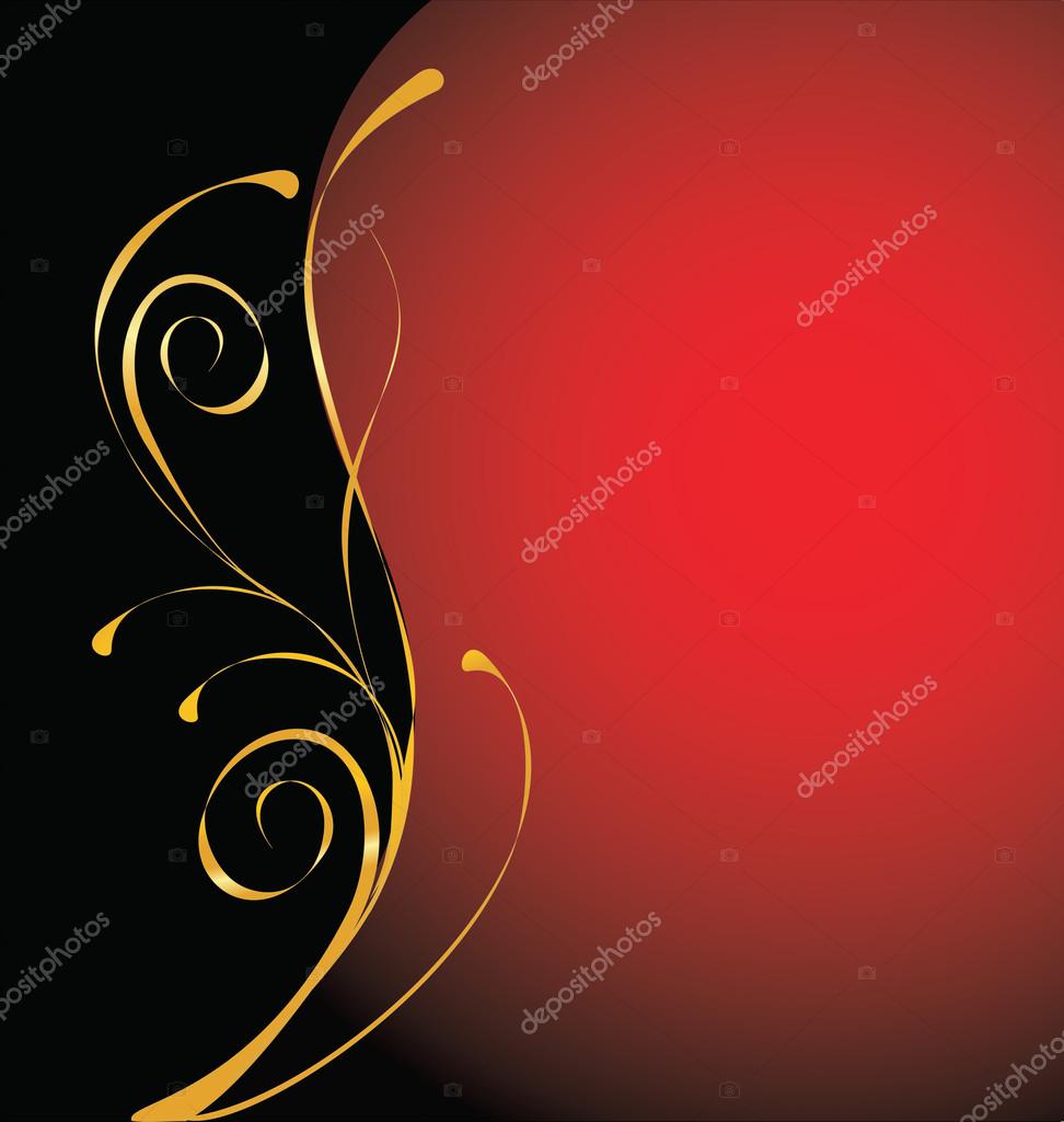 Detail Background Elegant Black Red Nomer 31