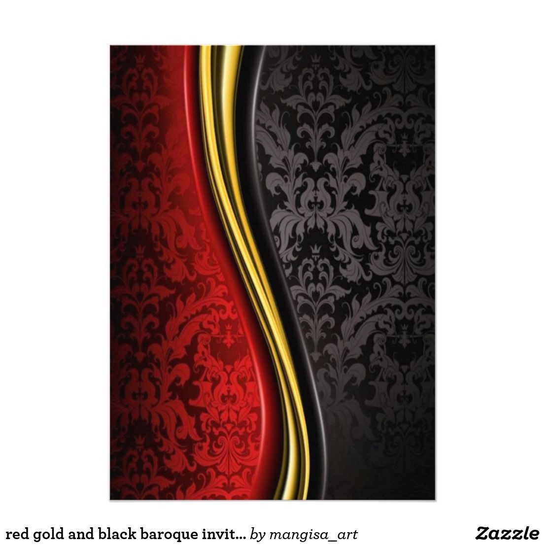 Detail Background Elegant Black Red Nomer 45