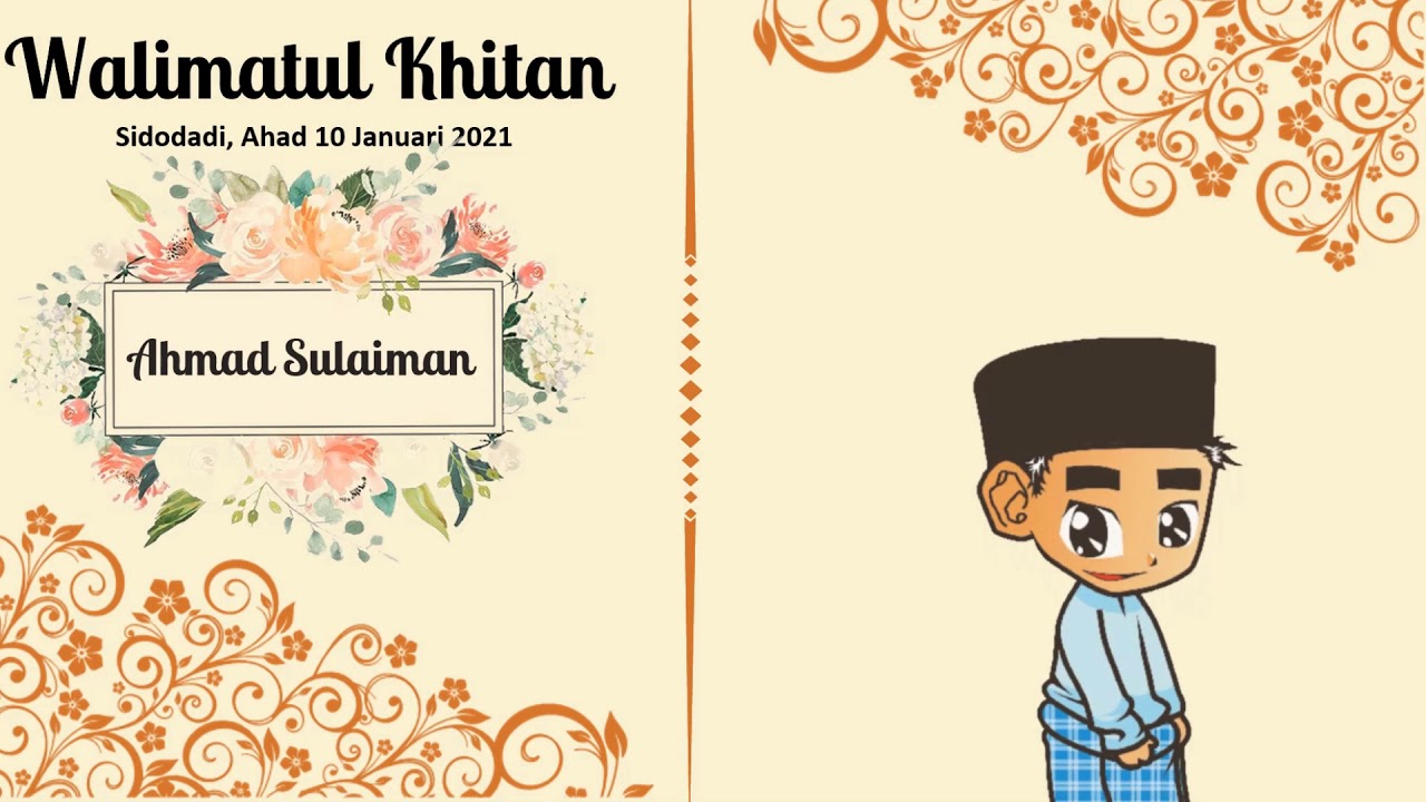 Detail Background Undangan Khitan Nomer 19