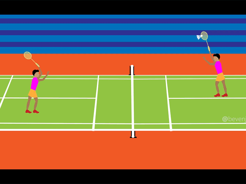 Detail Badminton Animasi Nomer 14