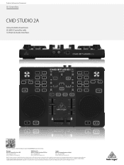 Detail Behringer Cmd Studio 2a Dj Controller Nomer 47