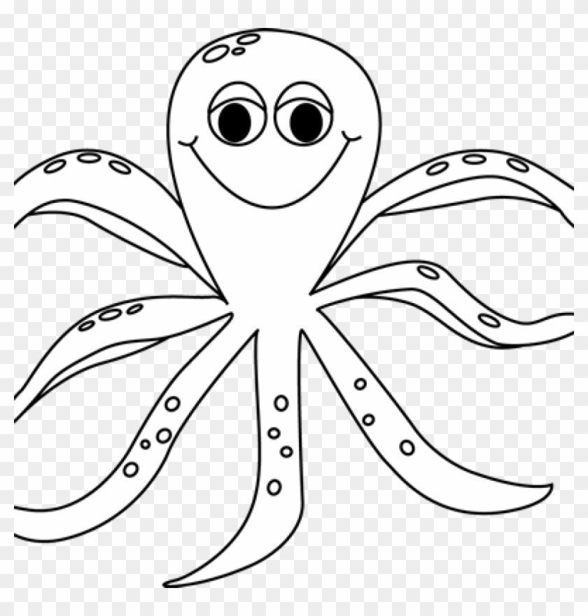 Detail Black And White Octopus Clipart Nomer 21
