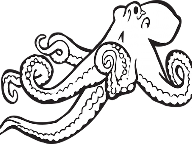 Detail Black And White Octopus Clipart Nomer 36