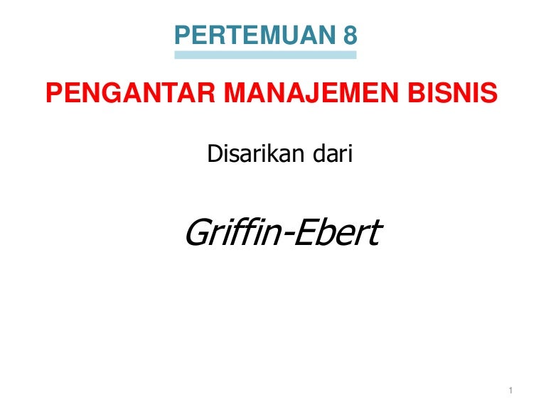 Detail Buku Griffin Pengantar Bisnis Nomer 29