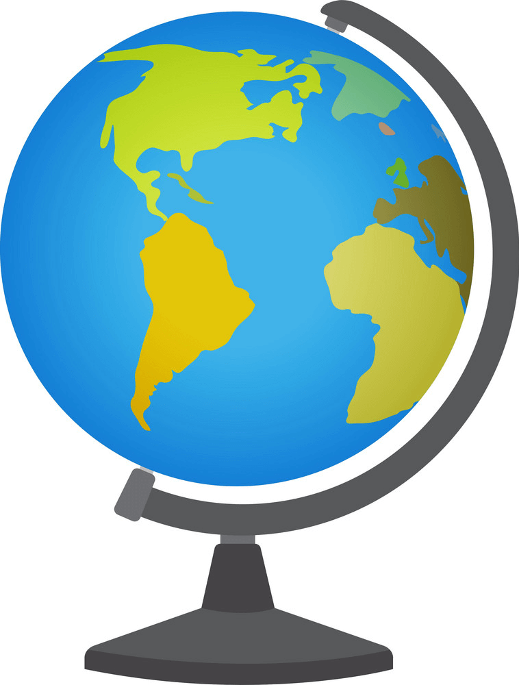 Detail Clipart Globe Nomer 40