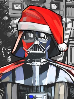 Detail Darth Vader Santa Hat Nomer 36