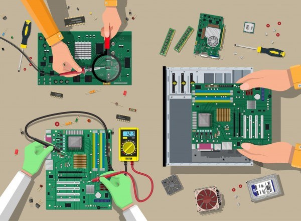 Detail Gambar Perakitan Pc Gambar Perakitan Pc Pasang Moterboot Nomer 7