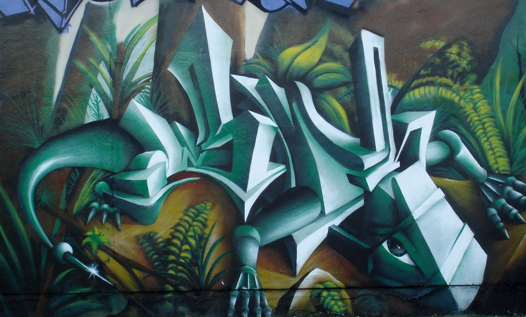 Detail Graffiti D Dan R Nomer 13