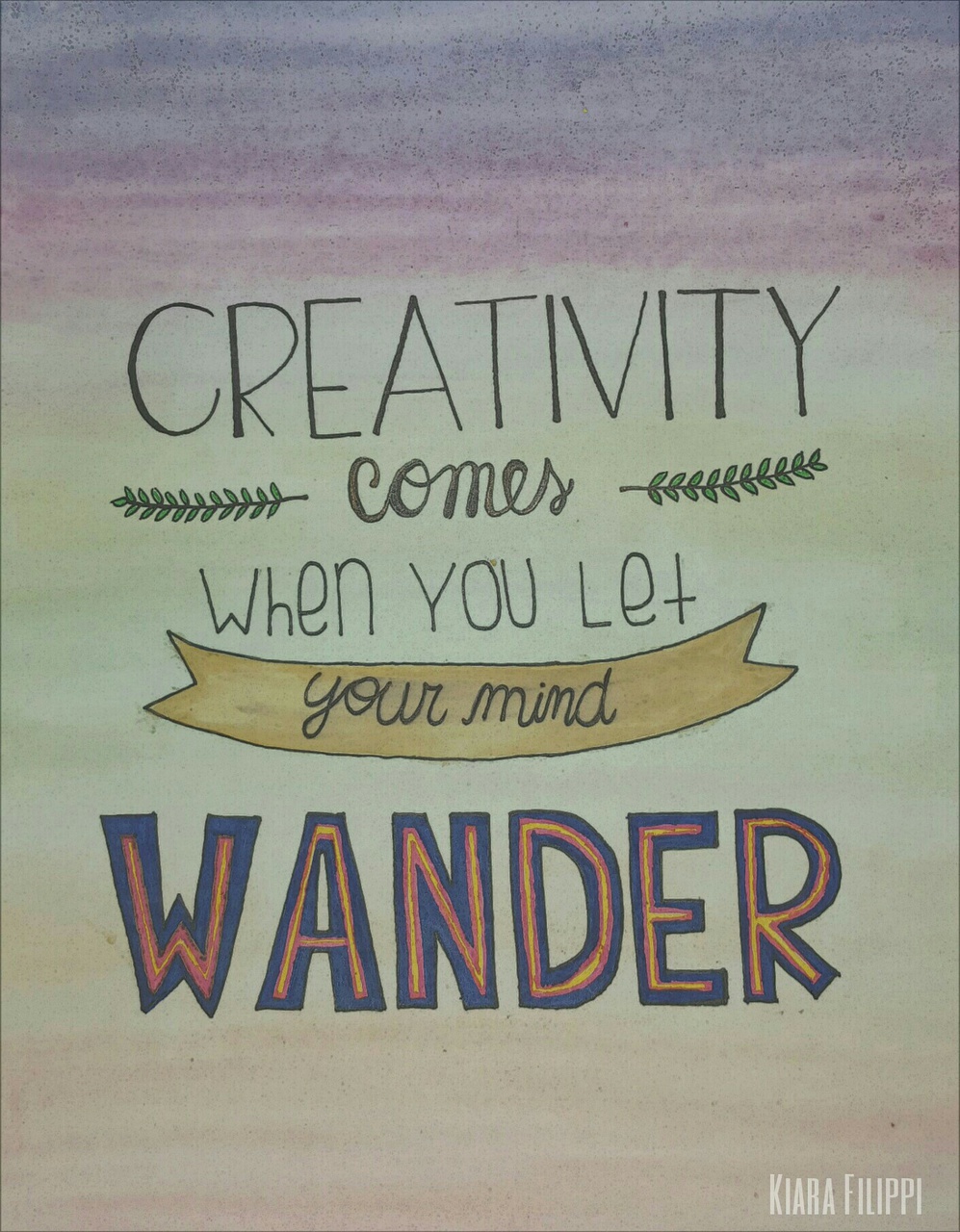 Detail Let Your Mind Wander Quotes Nomer 19