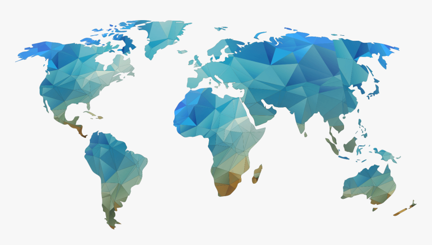 Detail Map Of The World Transparent Nomer 38