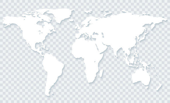 Detail Map Of The World Transparent Nomer 8