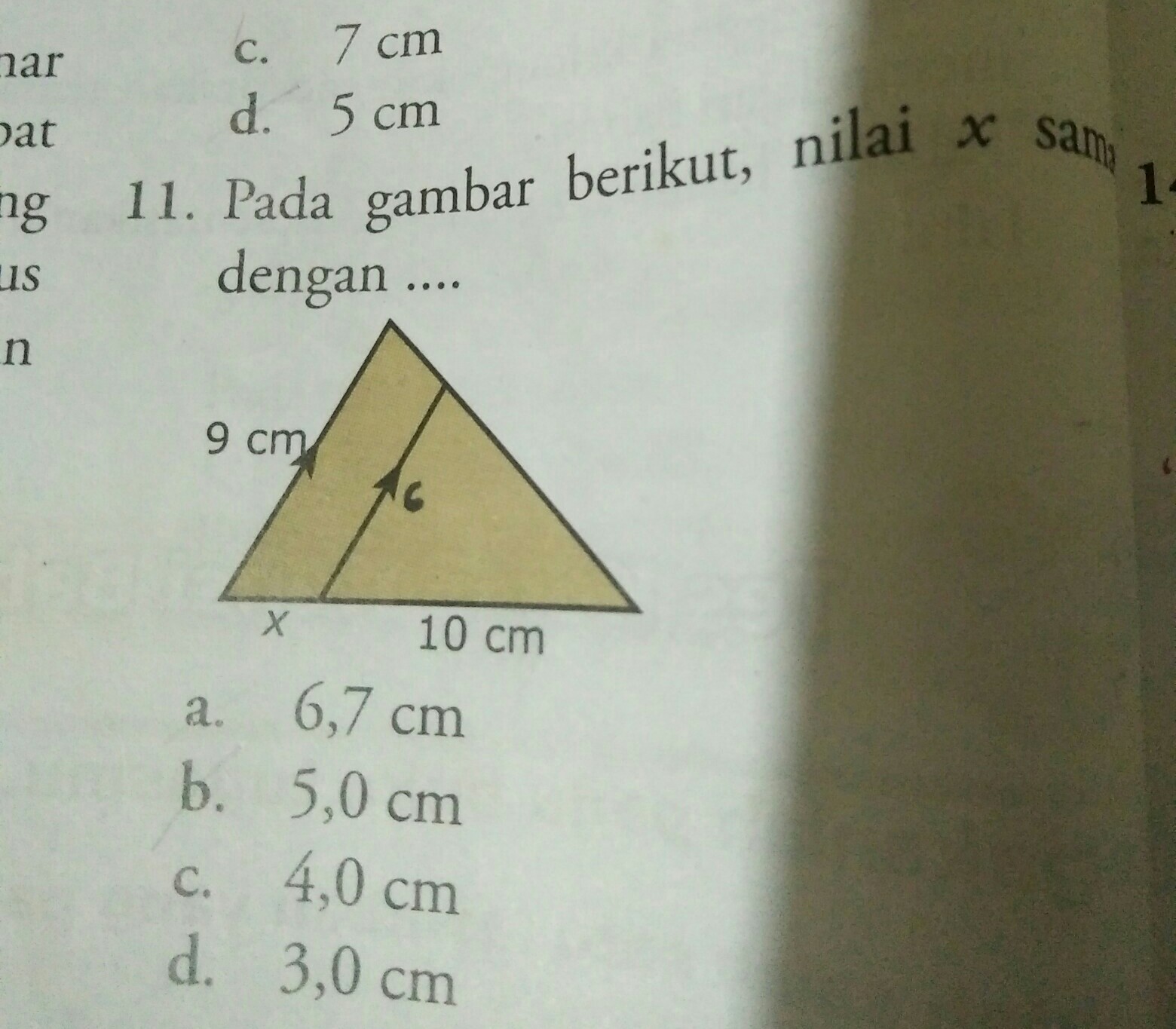 Pada Gambar Berikut Nilai X Sama Dengan - KibrisPDR