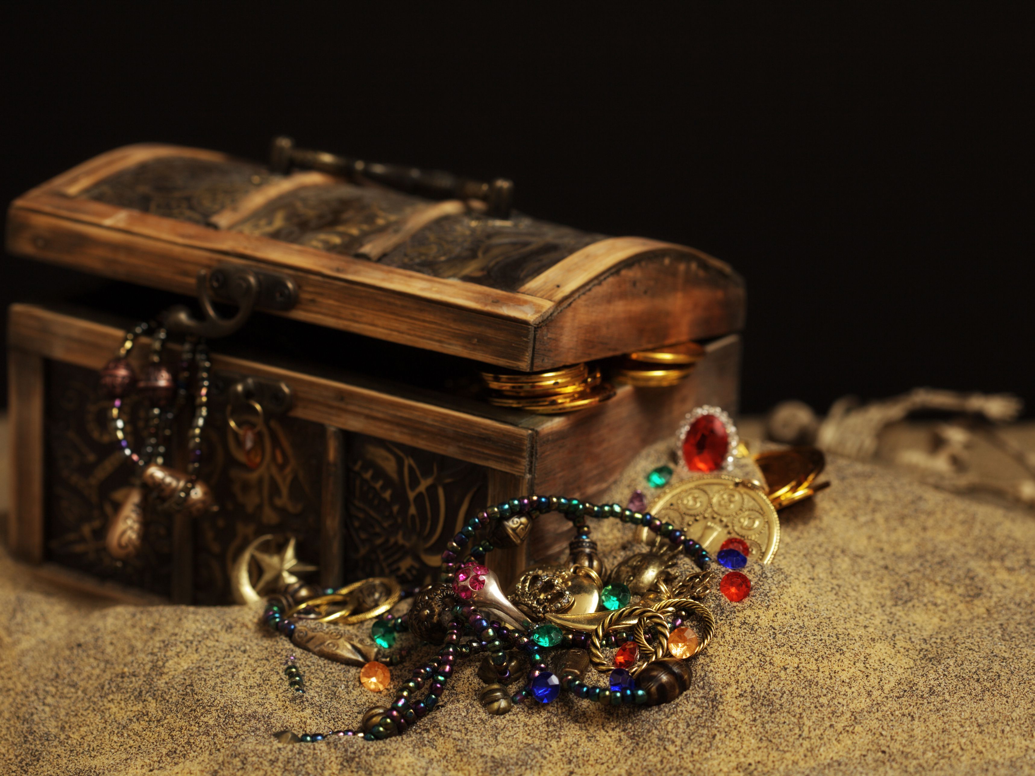 Detail Picture Of Pirate Treasure Chest Nomer 8