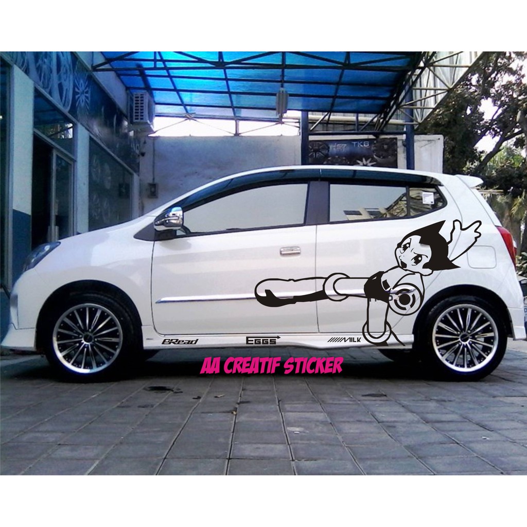 Detail Stiker Kartun Mobil Nomer 3