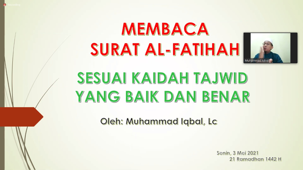 Detail Surat Al Fatihah Dan Tajwidnya Nomer 47