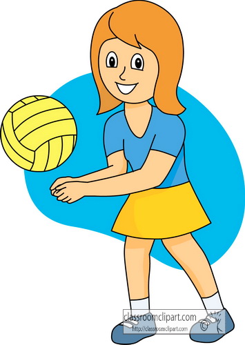 Detail Volleyball Images Free Clipart Nomer 33