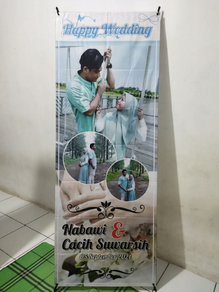 Detail Contoh Banner Prewedding Nomer 11