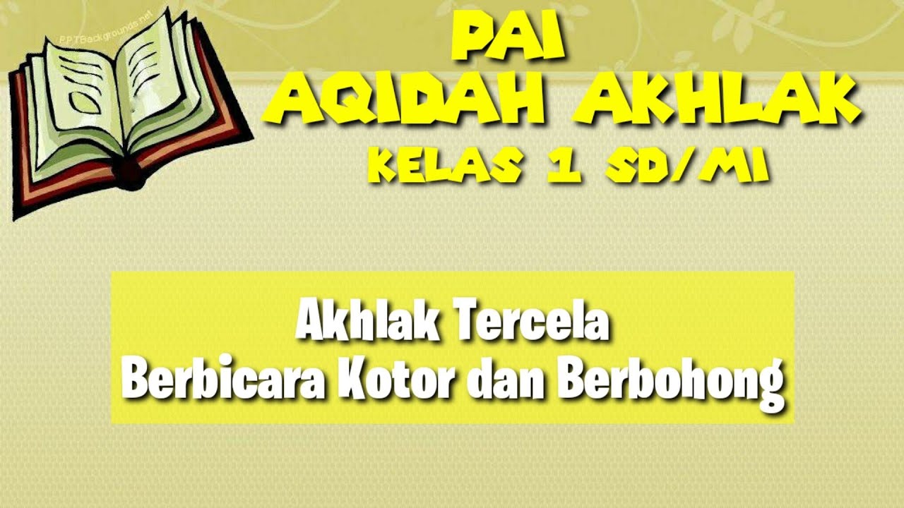 Detail Contoh Gambar Akhlak Tercela Nomer 34