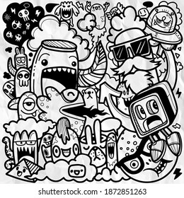 Detail Contoh Lukisan Doodle Art Nomer 52