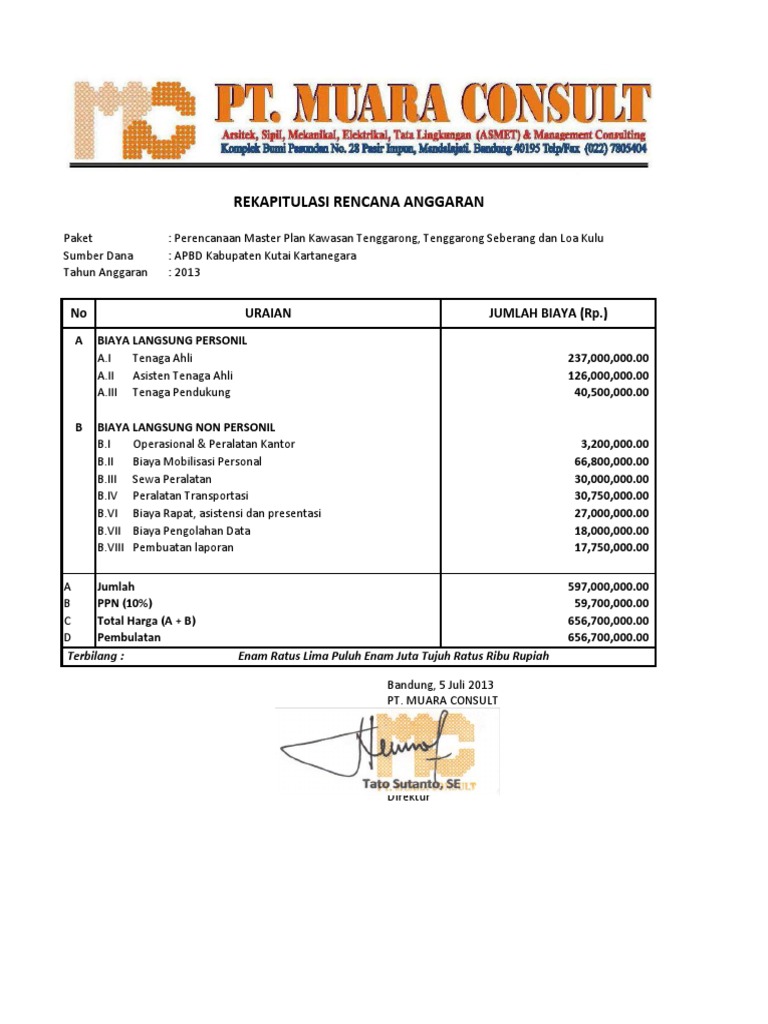 Detail Contoh Master Plan Nomer 30
