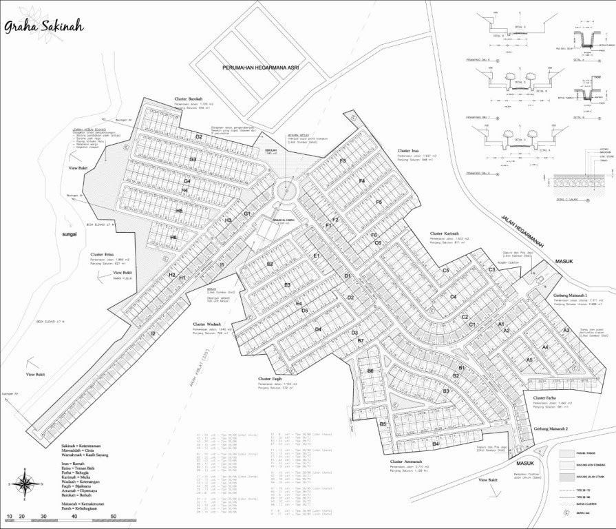 Detail Contoh Master Plan Nomer 6