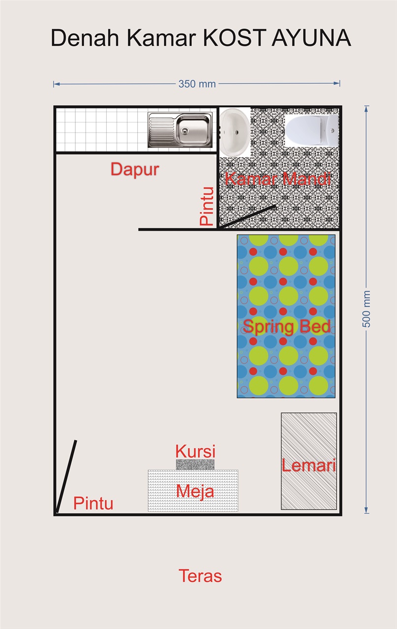 Detail Gambar Denah Kamar Nomer 21