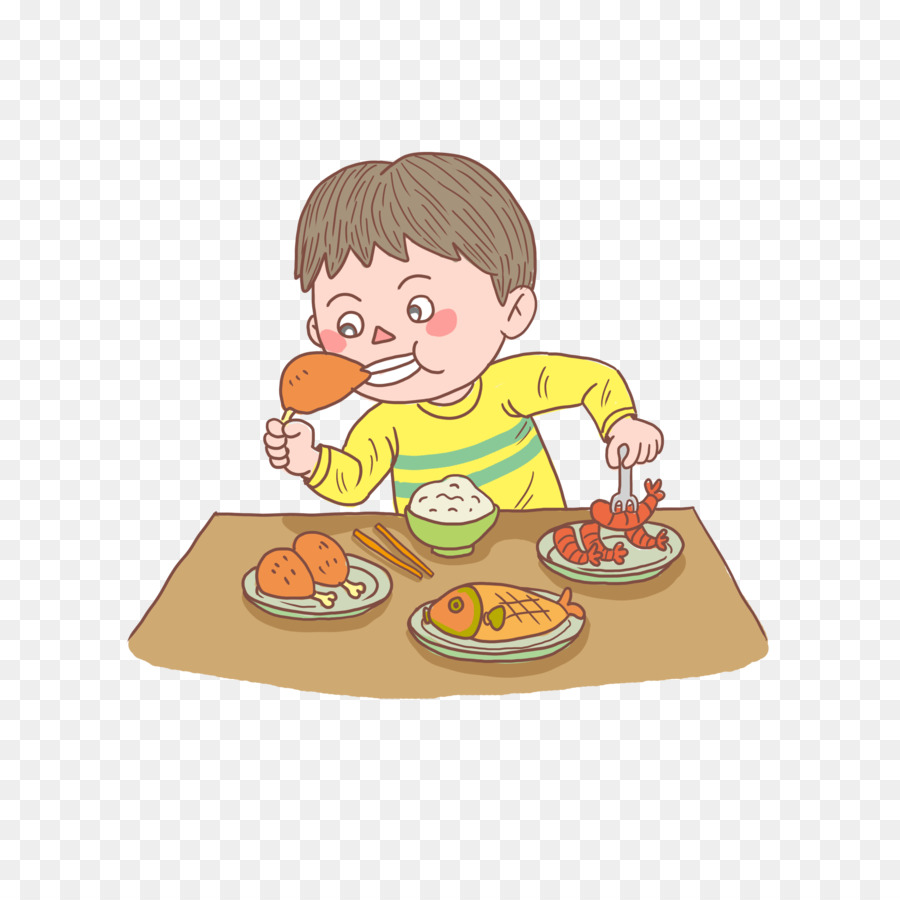 Detail Gambar Kartun Anak Sarapan Nomer 32