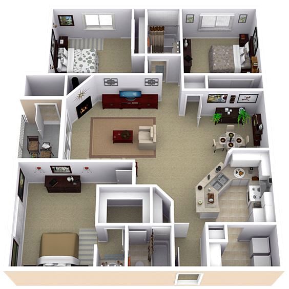 Detail Gambar Rumah 3 Dimensi Sederhana Nomer 41