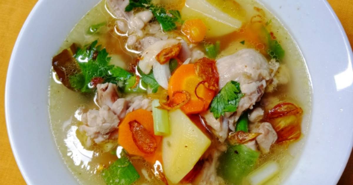 Detail Gambar Sop Ayam Pak Min Nomer 8