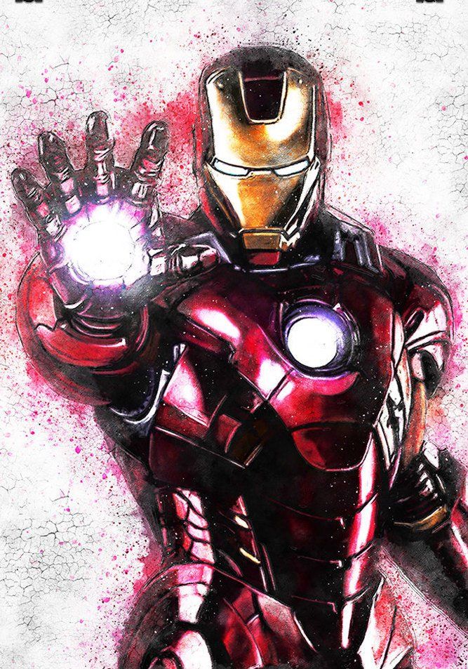 Detail Iron Man Graffiti Nomer 3