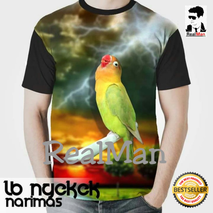 Detail Kaos Lovebird 3d Nomer 11