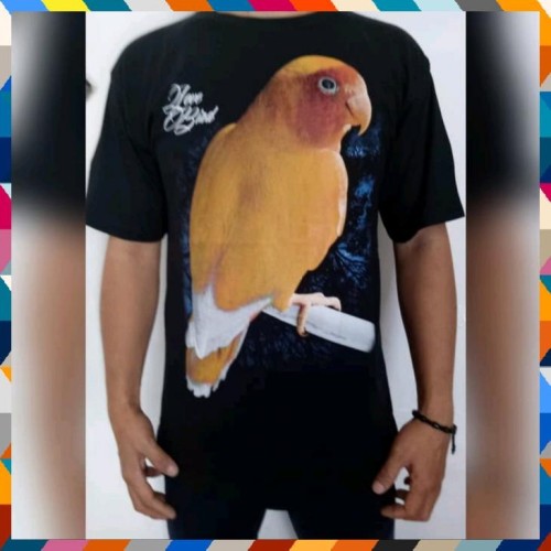 Detail Kaos Lovebird 3d Nomer 17