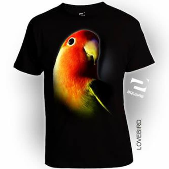 Detail Kaos Lovebird 3d Nomer 24