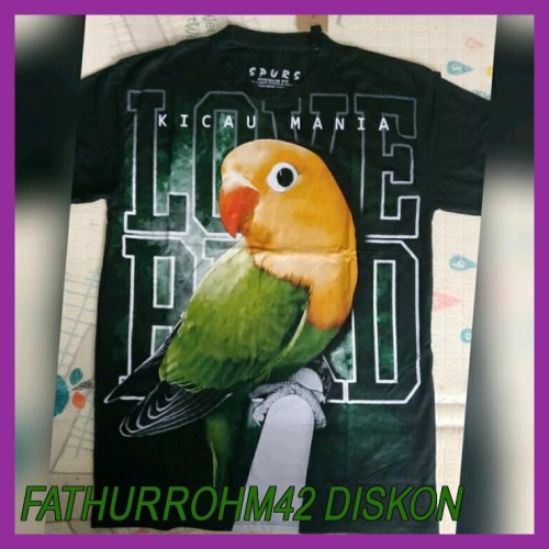 Detail Kaos Lovebird 3d Nomer 25