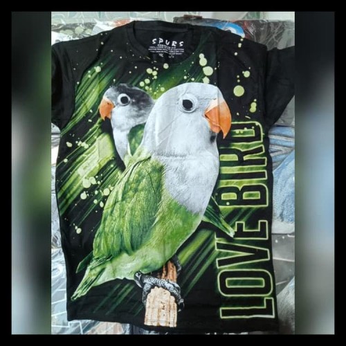 Detail Kaos Lovebird 3d Nomer 35