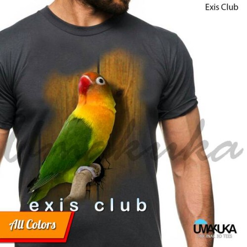 Detail Kaos Lovebird 3d Nomer 37