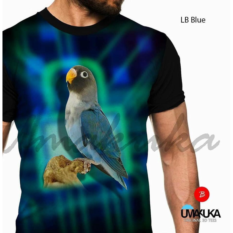 Detail Kaos Lovebird 3d Nomer 45