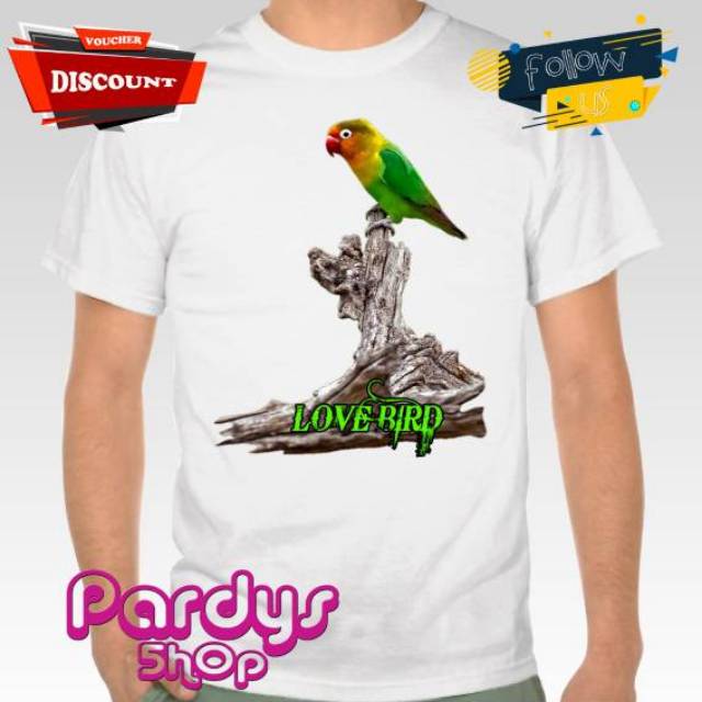 Detail Kaos Lovebird 3d Nomer 57