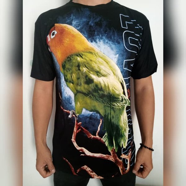 Detail Kaos Lovebird 3d Nomer 7