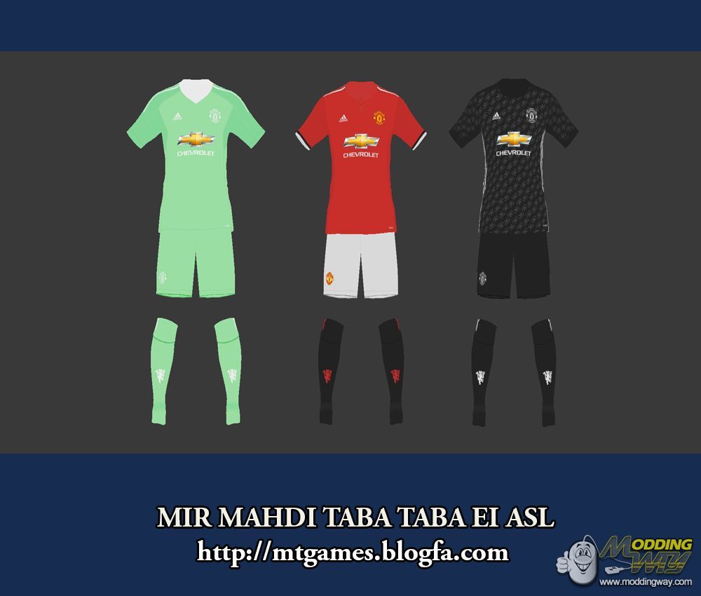 Detail Manchester United Kit Pes 2017 Nomer 10