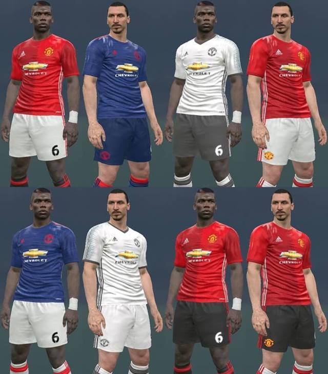 Detail Manchester United Kit Pes 2017 Nomer 19