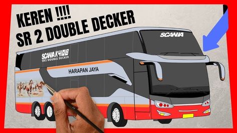 Download Mewarnai Gambar Bus Bertingkat Nomer 19