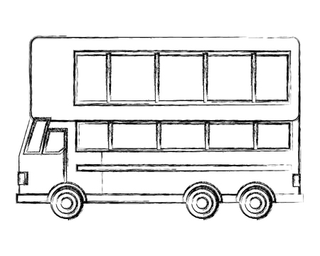 Detail Mewarnai Gambar Bus Bertingkat Nomer 26