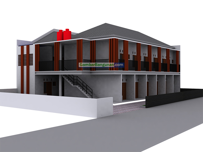 Detail Model Rumah Kost Nomer 40