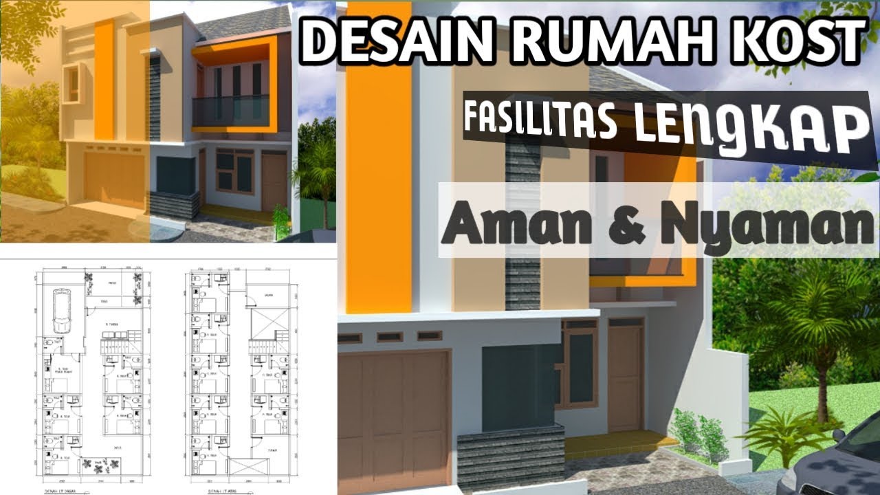 Detail Model Rumah Kost Nomer 42